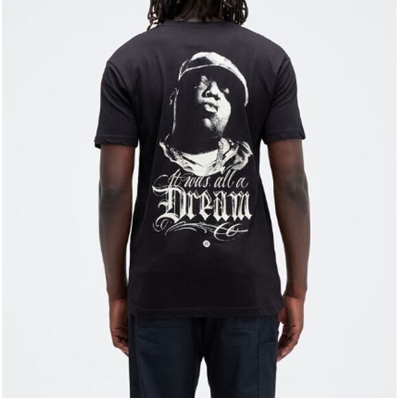 New ~ STANCE ~ 100% Cotton Notorious B.I.G It Was All Short Sleeve Tee Size XS - Picture 2 of 7
